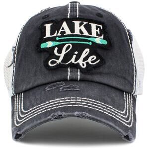 ❤️NWT❤️ Lake Life Vintage Ballcap- Black